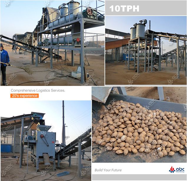 10ton Mineral Briquette Plant with low production cost