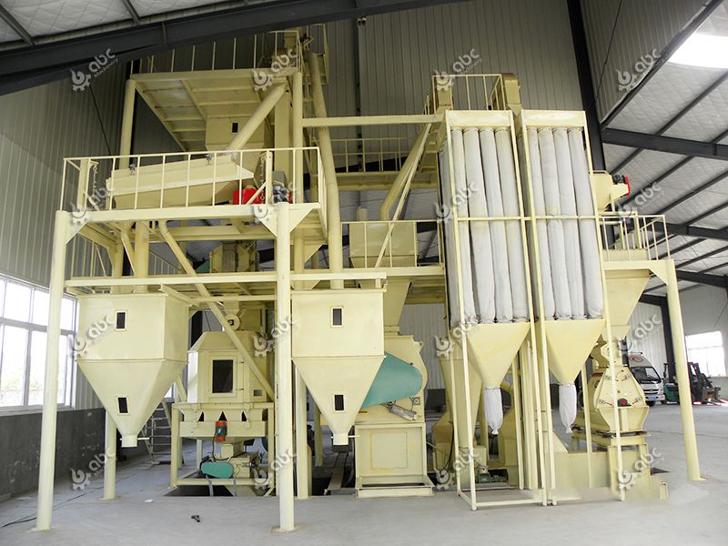 Middle Scale Feed Pellet Production Line for Sale