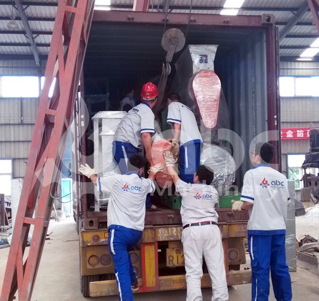Loading of Animal Feed Processing Plant Equipment