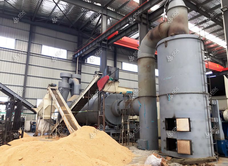 bamboo pellets production factory
