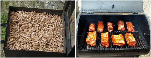 bbq oak pellets