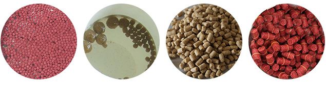 floating fish feed pellets