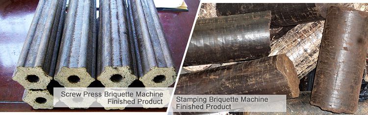 High quality briquette press homemade production process