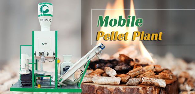 mobile pelleting plant for mini pellets production business