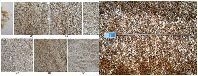 particle size and moisture control in wood pellet making process