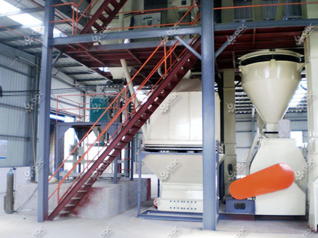 poultry feed plant equipment for cooling and packaging process