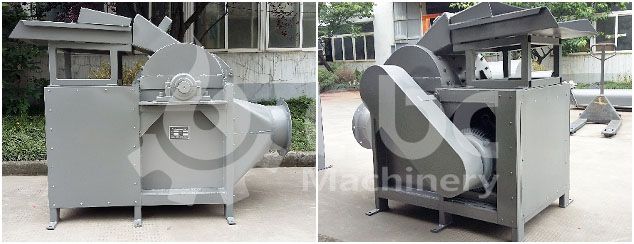 wood crushing machine for 2 ton biomass briquetting facotry