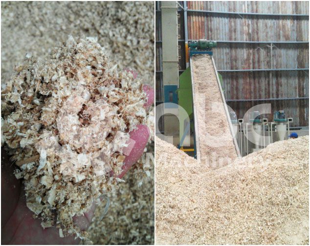 wood pellet energy production project - using sawdust