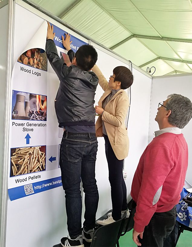 wood pellets making in Chile