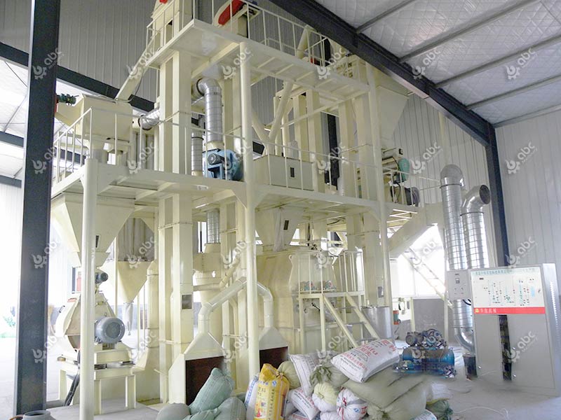 3-5tph Animal Feed Mill Equipment at Factory Price