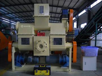 briquette machine with pellet mould