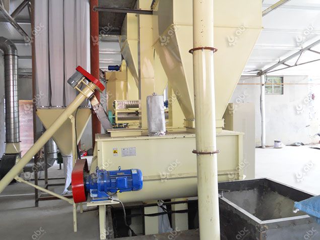 animal feed mixing process and machinery