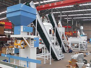 2 ton/h Animal Feed Processing Machine Line