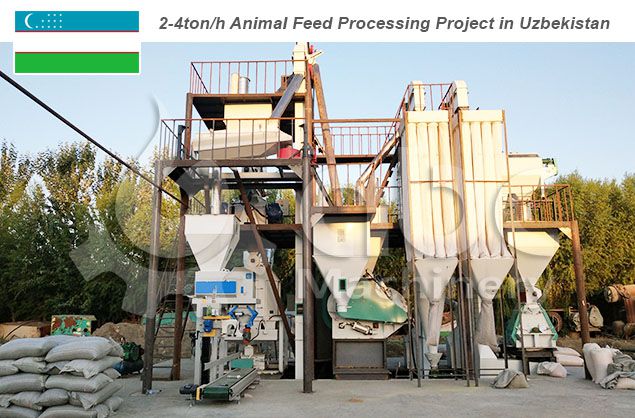 animal feed processing equipment in Uzbekistan
