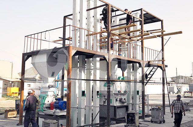 low cost animal feed processing plant details