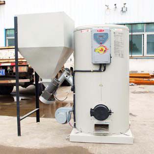 biomass water boiler for wood branches, sawdust, husk straw