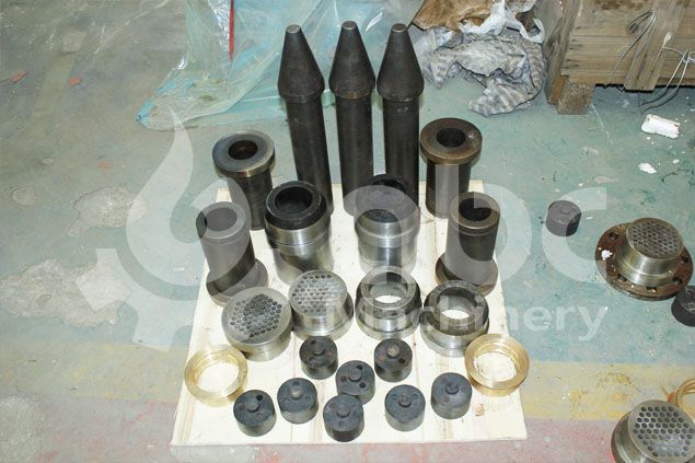 spare parts of the solid fuel briquette machine