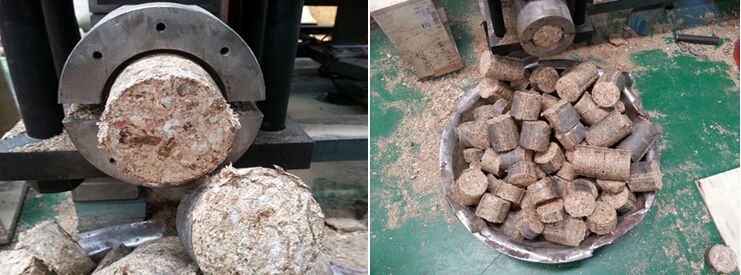 briquetting process