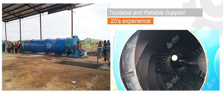 Cassava Waste Drying Machine in Nigeria