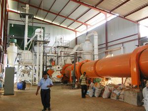 2TPH Complete Fuel Pellet Making Production Line in Sir Lanka