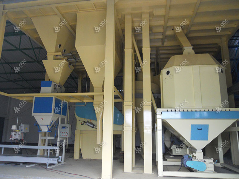 Cooler in Animal Feed Milling Line
