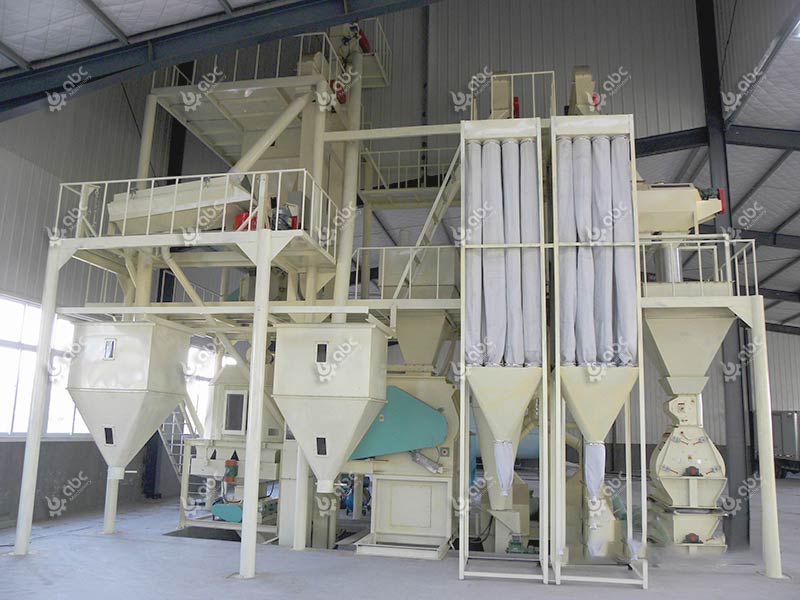 Cost-effective 3-5tph Chicken Cattle Fish Feed Pellet Mill