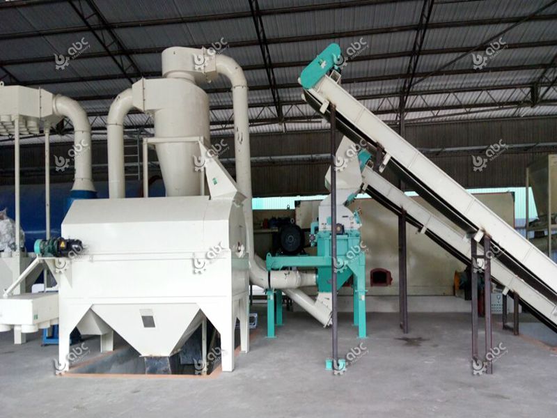 6TPH Complete Sawdust Pellet Making Line in Malaysia