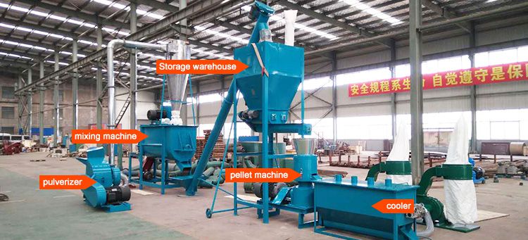 Dairy Feed Pellet Processing Plant