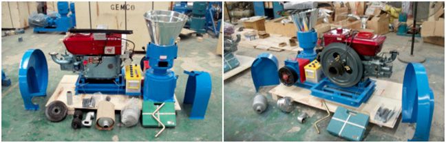 Diesel Wood Pellet Mill Machine