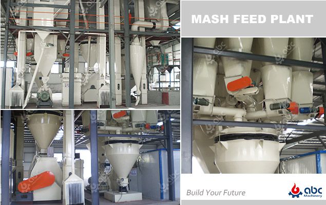 poultry mash feed plant factory layout design