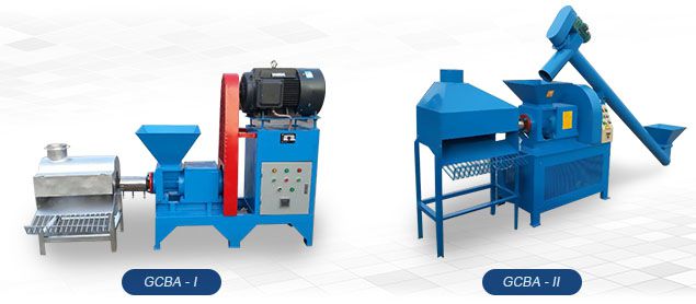 gcba series screw briquetting machine for small to medium production