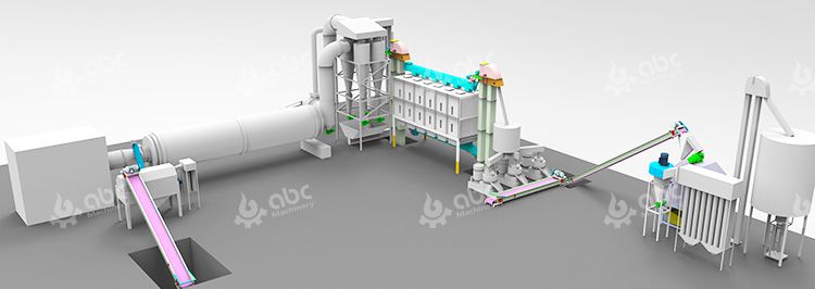 Industrial Sugarcane Bagasse Pellet Mill Plant Design