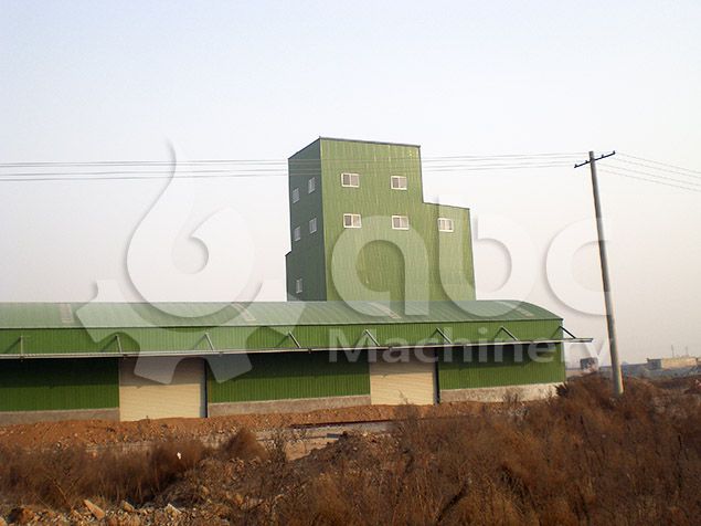 finished livestock animal feed mill plant for large sized production