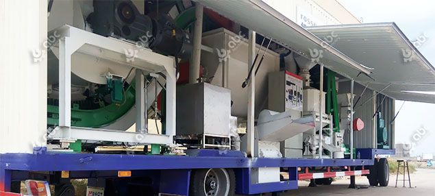 mobile cattle feed manufacturing machine set for sale at factory price