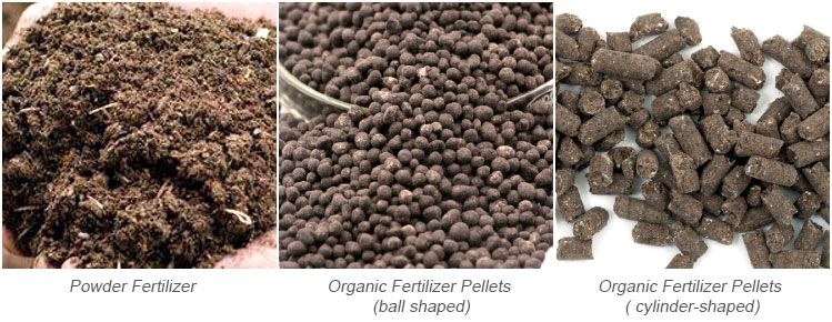 organic fertilizer processing, making fertilizer pellets