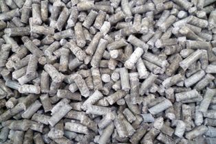 paper litter pellets