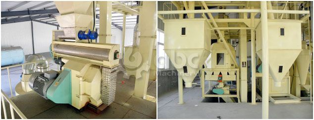 pellet feed plant project for making chicken feed pellets