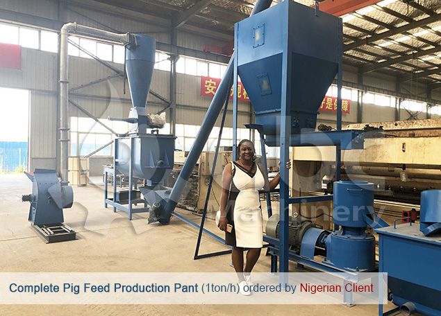 low cost pig feed mill plant