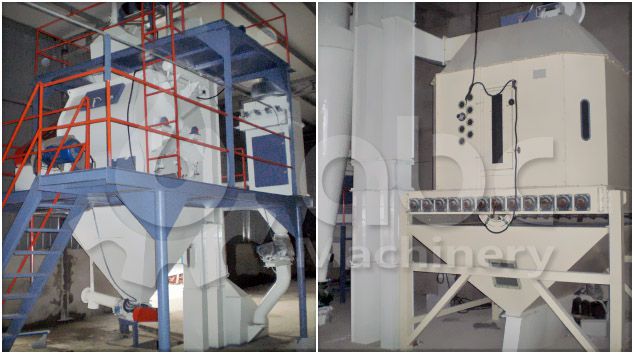 set up a large scale livestock and poultry feed milling factory