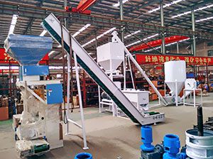 1 ton/h Poultry Feed Pellet Production Line