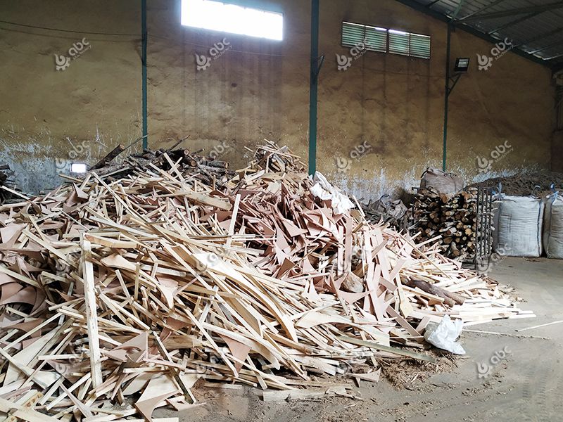 Raw Materials in Wood Pellet Production Line