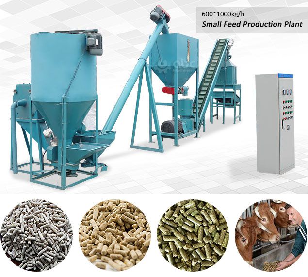 ruminant animal feed production plant low cost