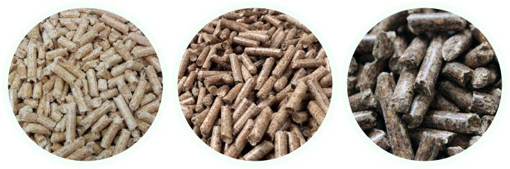 Wood Pellets made from Lumber Mill Wastes