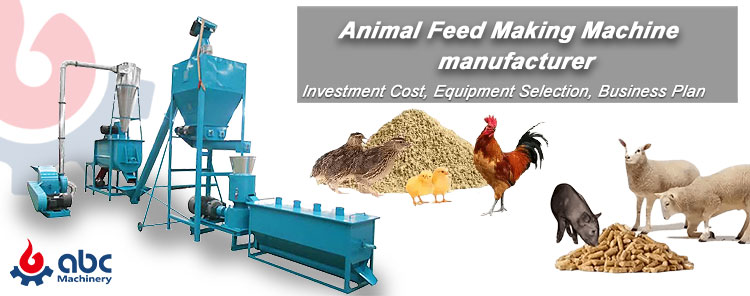 Small Animal Feed Pellet Mill Line for Sale