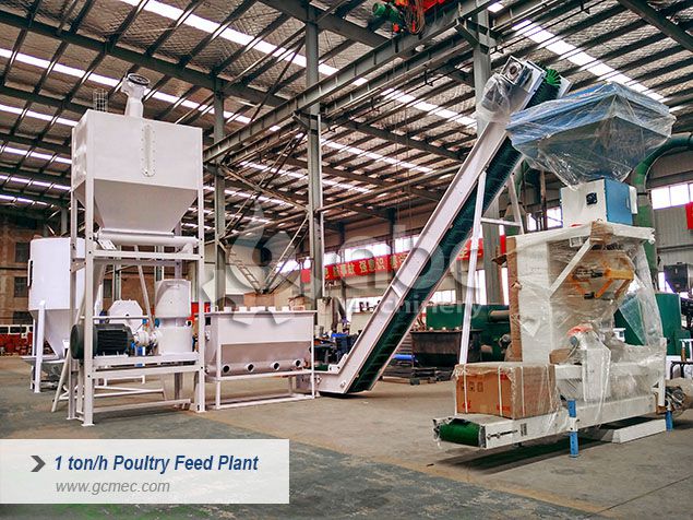 small poultry feed plant machine for sale