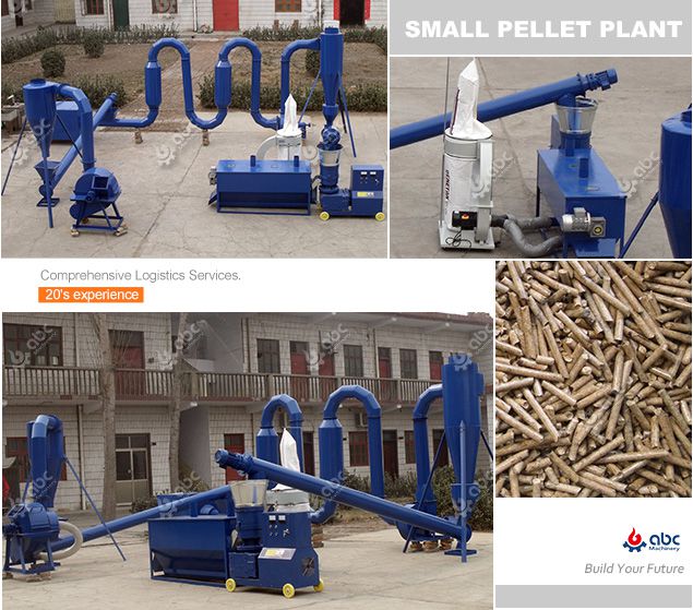 cheap small wood pellet plant equipment layout