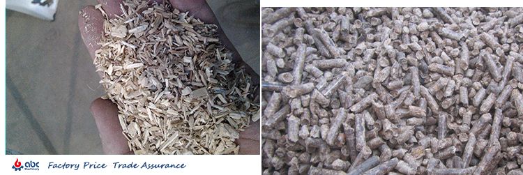 The Production Process of Wood Pellets