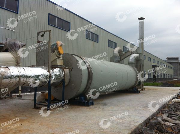 wood pellet dryer